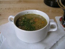 ポテトのスープ