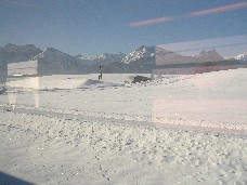 山が見える風景 山が見える風景