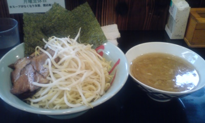 つけ麺チャーシュートッピング